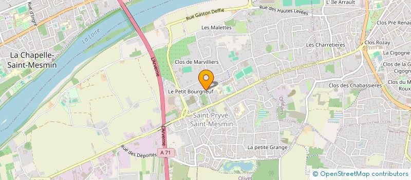 localisation de l'entreprise FELIN  SAINT-PRYVE-SAINT-MESMIN