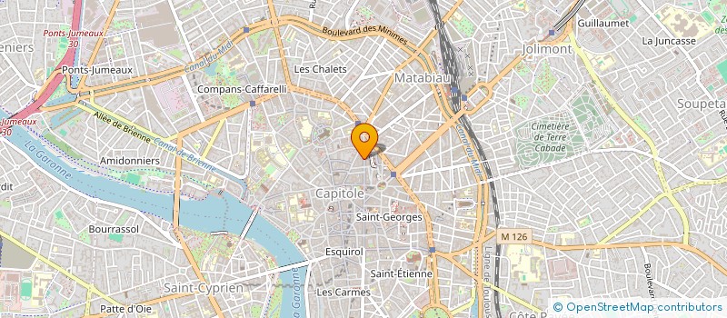 localisation de l'entreprise FELIN COMMUNICATION  TOULOUSE