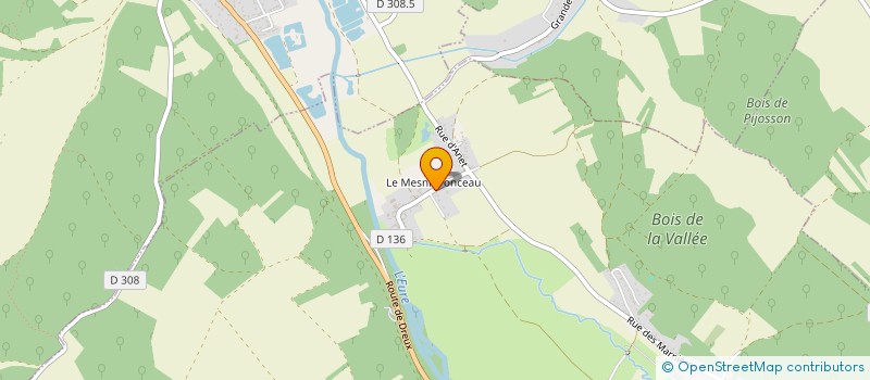 localisation de l'entreprise FELIN POUR L'AUTRE à VILLEMEUX-SUR-EURE