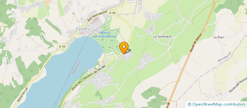 localisation de l'entreprise FELIN POUR L'AUTRE  MONTFERRAT