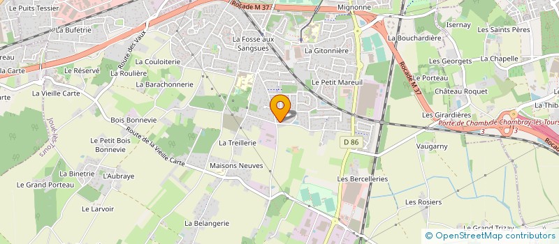 localisation de l'entreprise FELIN POUR L'AUTRE à JOUE-LES-TOURS