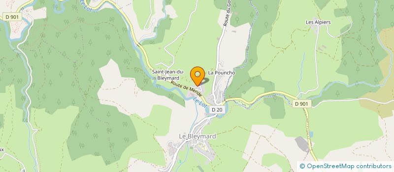 localisation de l'entreprise FELIN POUR L'AUTRE à MONT LOZERE ET GOULET