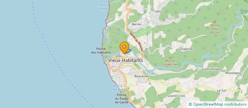 localisation de l'entreprise FELIN'X à VIEUX-HABITANTS