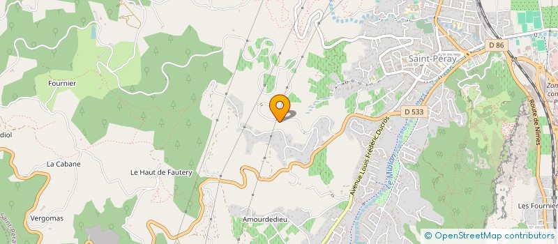 localisation de l'entreprise FELINAE  VALENCE