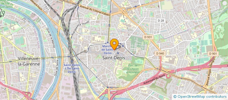localisation de l'entreprise FELINE 3000 à SAINT-DENIS