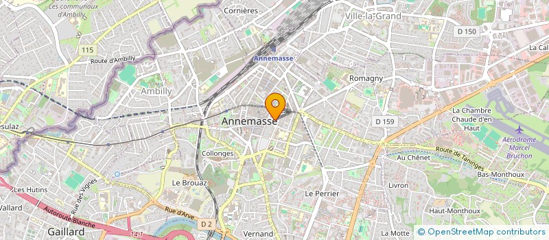 localisation de l'entreprise FELINE IDEE à ANNEMASSE