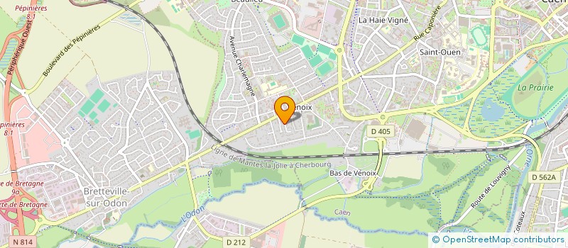 localisation de l'entreprise FELINK à CAEN