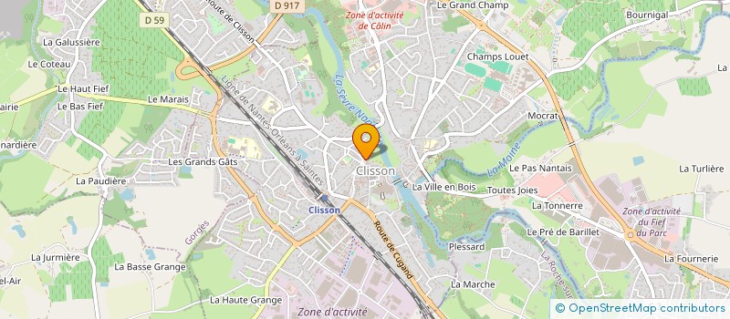 localisation de l'entreprise FELINS  GUERANDE