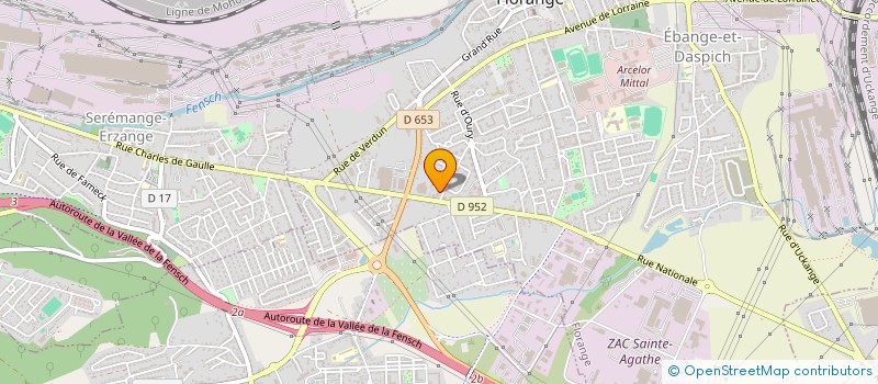 localisation de l'entreprise FELINS POUR L'AUTRE - MOSELLE  FLORANGE