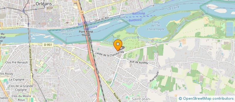 localisation de l'entreprise FELIPAUL  SAINT-JEAN-LE-BLANC