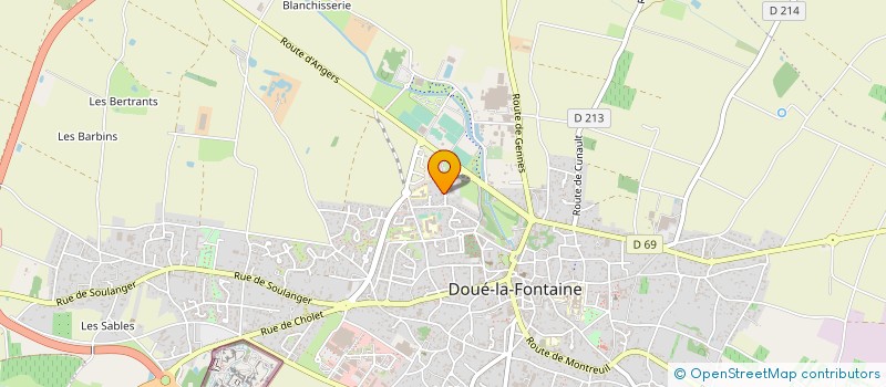 localisation de l'entreprise FELIPE à DOUE-EN-ANJOU