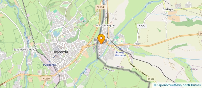 localisation de l'entreprise FELIRAX  BOURG MADAME