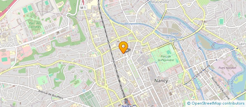 localisation de l'entreprise FELIRE  NANCY