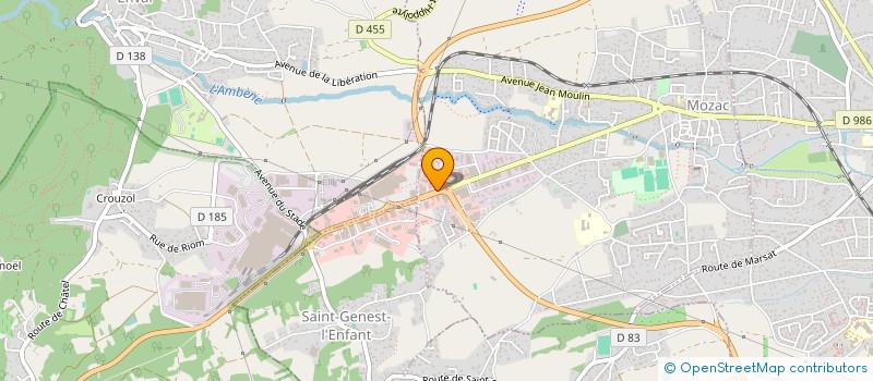 localisation de l'entreprise FELIS ET CANIS  MOZAC