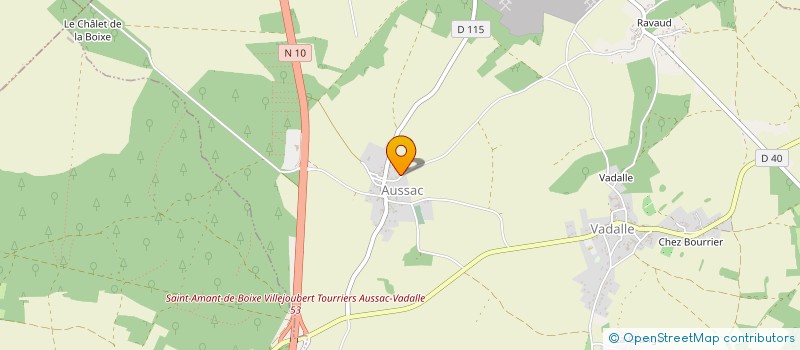 localisation de l'entreprise FELISATTI FRANCE à AUSSAC-VADALLE