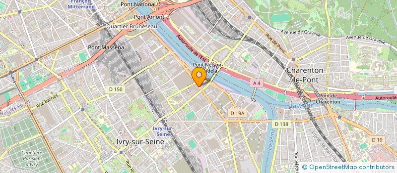 localisation de l'entreprise FELIT KHALIFA SASU  IVRY-SUR-SEINE