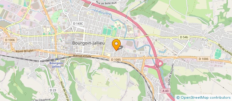 localisation de l'entreprise FELIX à BOURGOIN-JALLIEU