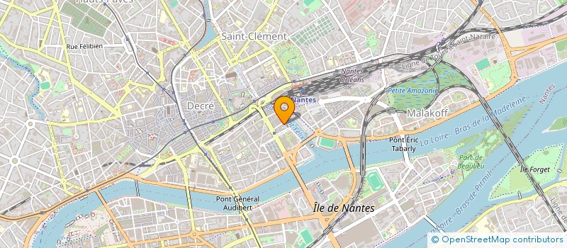 localisation de l'entreprise FELIX à NANTES