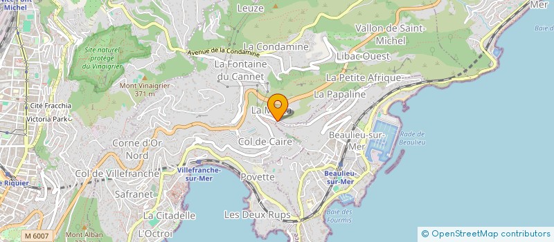 localisation de l'entreprise FELIX à VILLEFRANCHE-SUR-MER