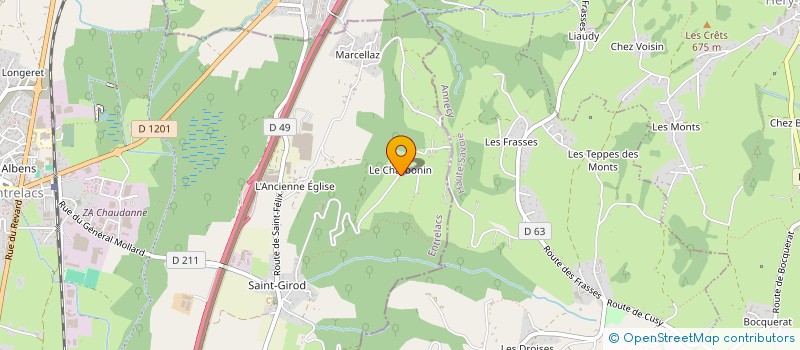 localisation de l'entreprise FELIX CIE  ENTRELACS