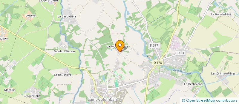 localisation de l'entreprise FELIX FELICIS  SAINT-COLOMBAN