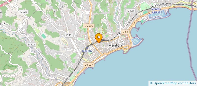 localisation de l'entreprise FELIX FELIS ANIMAUX SANS MAITRES  MENTON