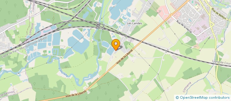 localisation de l'entreprise FELIX & FELIX  CONNERRE