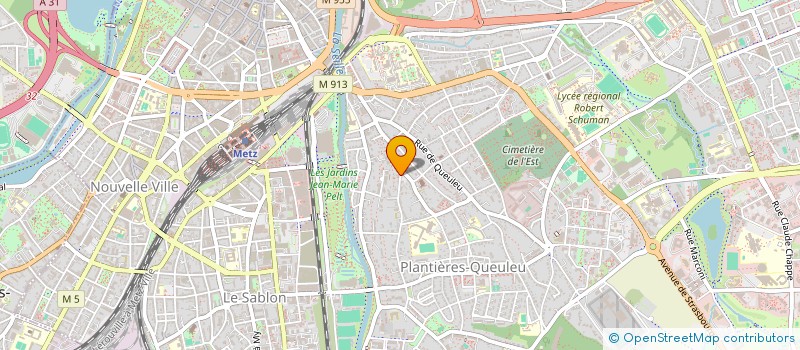 localisation de l'entreprise FELIX FOURNIER  METZ