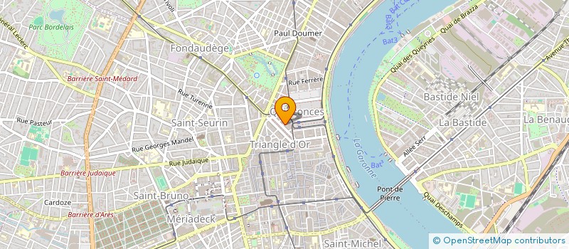 localisation de l'entreprise FELIX INVESTISSEMENT à BORDEAUX