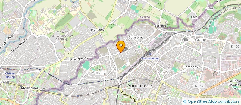 localisation de l'entreprise FELIX JULIETTE B  AMBILLY