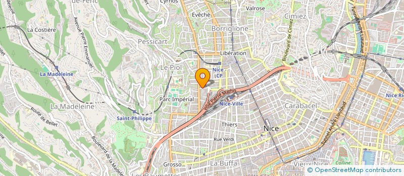 localisation de l'entreprise FELIX LIFT SERVICE à NICE