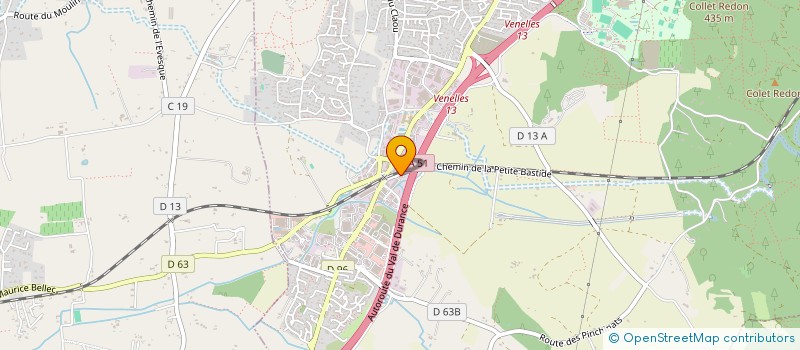 localisation de l'entreprise FELIX LIONS MATERIAUX  VENELLES