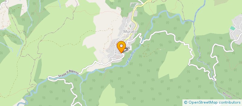 localisation de l'entreprise FELIX MAZZONI  MURATO