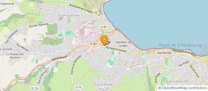 localisation de l'entreprise FELIX MENUISERIE SERVICES à CHERBOURG-EN-COTENTIN