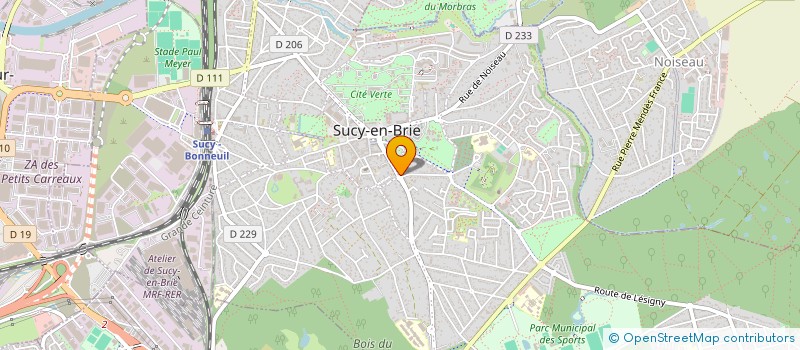 localisation de l'entreprise FELIX PIGNOUX à SUCY-EN-BRIE