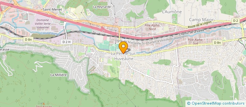 localisation de l'entreprise FELIX TATTOO  LA PENNE-SUR-HUVEAUNE