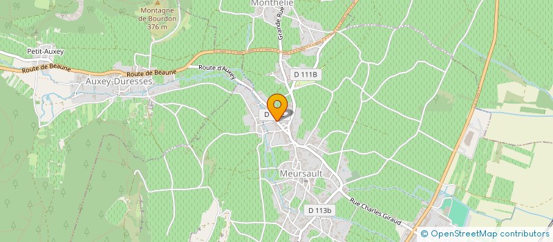 localisation de l'entreprise FELIX THEVENOT à MEURSAULT