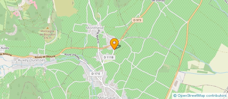 localisation de l'entreprise FELIX THEVENOT à MEURSAULT