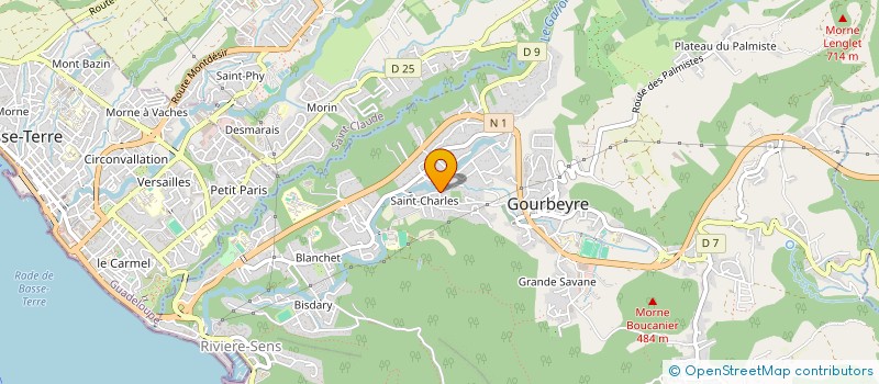 localisation de l'entreprise FELIXIA à GOURBEYRE
