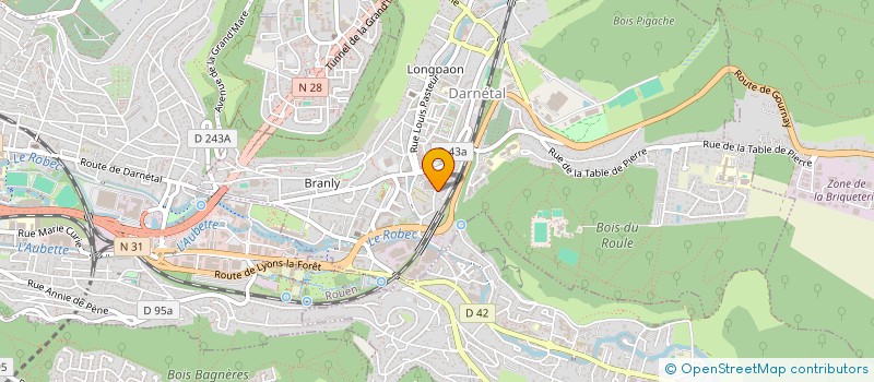 localisation de l'entreprise FELIXO SERVICES AUX PROFESSIONNELS  SAINT-JACQUES-SUR-DARNETAL