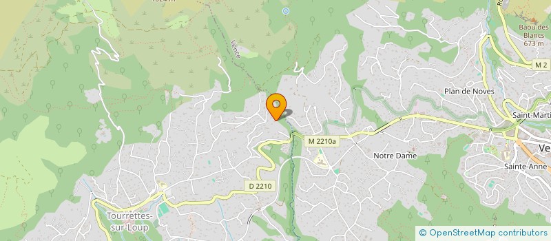 localisation de l'entreprise FELLA à TOURRETTES-SUR-LOUP