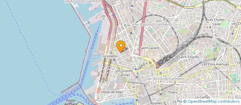 localisation de l'entreprise FELLAH DISTRIBUTION à MARSEILLE