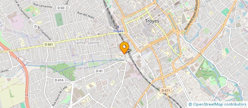 localisation de l'entreprise FELLICINI CONSEIL à TROYES