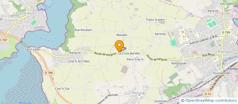 localisation de l'entreprise FELOCLE  PAIMPOL