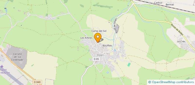 localisation de l'entreprise FELOROEL  SALLES-LA-SOURCE