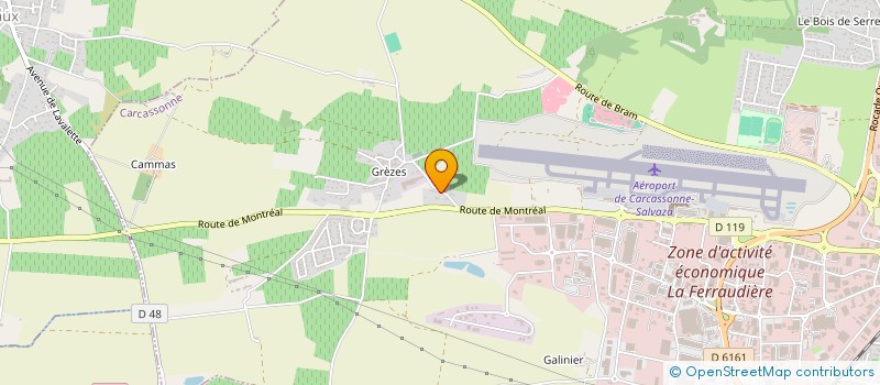 localisation de l'entreprise FELOURAL à CARCASSONNE