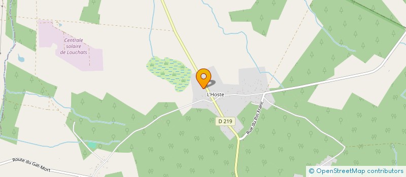 localisation de l'entreprise FELSIL  LOUCHATS