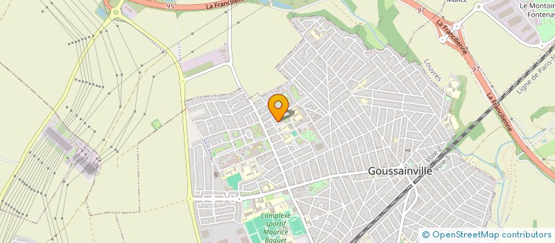 localisation de l'entreprise FELTA SERVICES  GOUSSAINVILLE