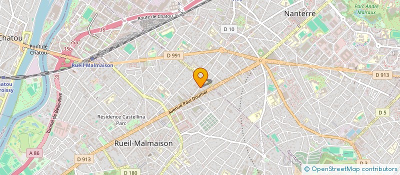 localisation de l'entreprise FELTESSE à RUEIL-MALMAISON