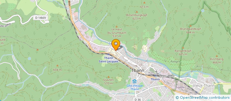 localisation de l'entreprise FELTZINGER ET PARTNERS à THANN